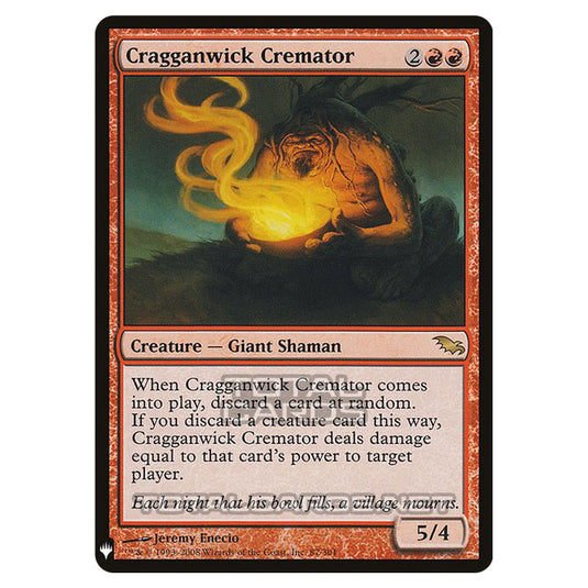 Magic The Gathering - Mystery - Cragganwick Cremator - 892/1694