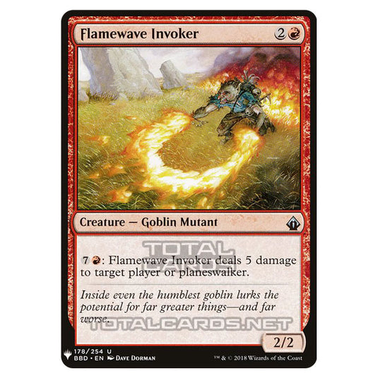 Magic The Gathering - Mystery - Flamewave Invoker - 933/1694