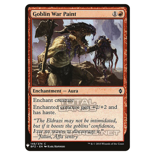 Magic The Gathering - Mystery - Goblin War Paint - 962/1694