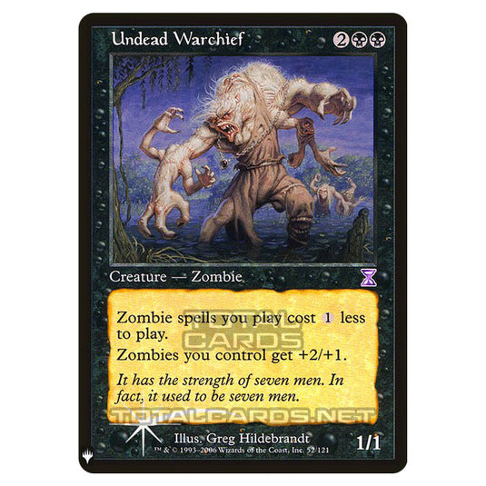 Magic The Gathering - Mystery - Undead Warchief - 44/121 (Foil)