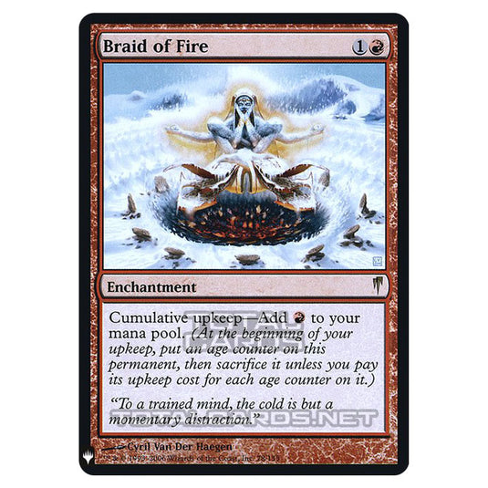 Magic The Gathering - Mystery - Braid of Fire - 47/121 (Foil)