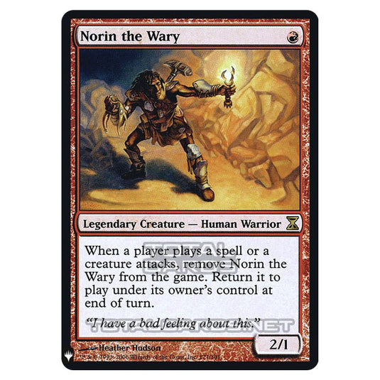 Magic The Gathering - Mystery - Norin the Wary - 55/121 (Foil)