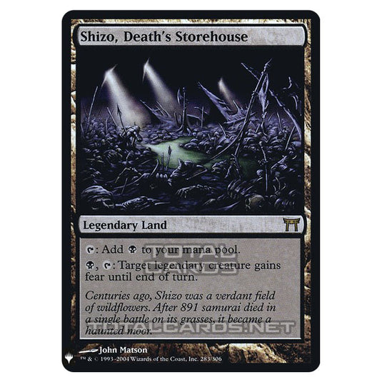 Magic The Gathering - Mystery - Shizo, Death's Storehouse - 120/121 (Foil)