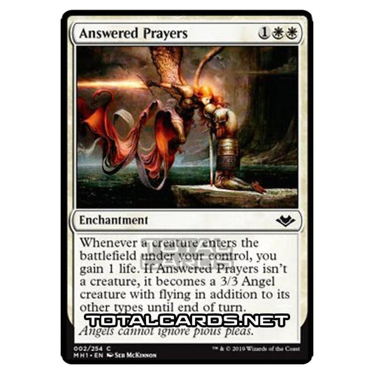 Magic The Gathering - Modern Horizons - Answered Prayers - 2/255