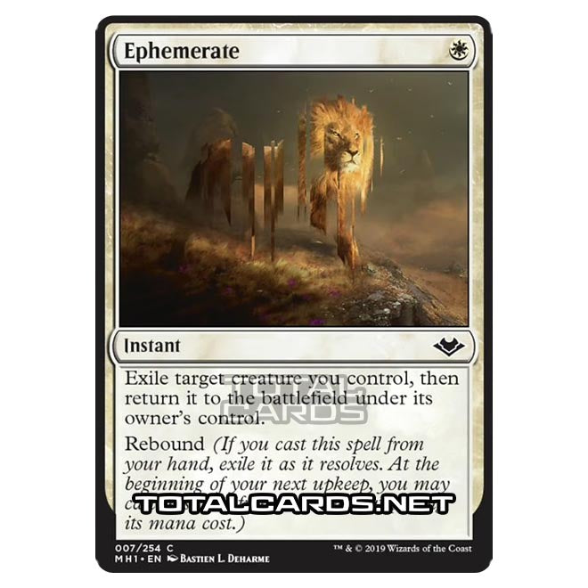 rebound cards mtg Magic The Gathering - Modern Horizons - Ephemerate