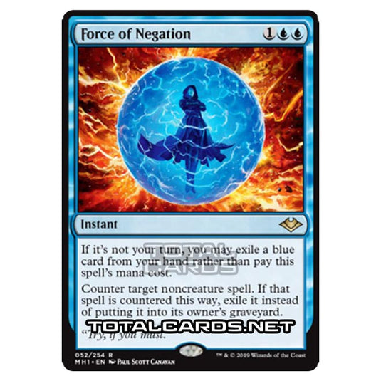 Magic The Gathering - Modern Horizons - Force of Negation - 52/255