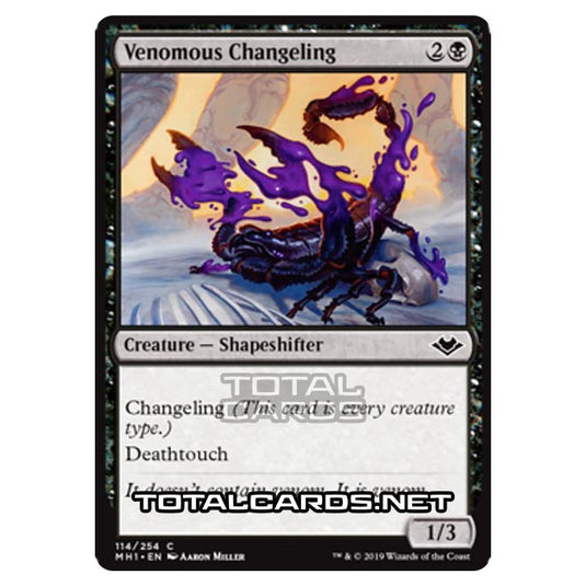 Magic The Gathering - Modern Horizons - Venomous Changeling - 114/255