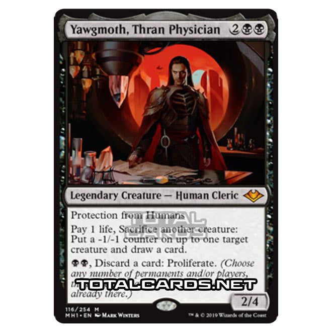mtg final fantasy yawgmoth Magic The Gathering - Modern Horizons - Yawgmoth, Thran Physician