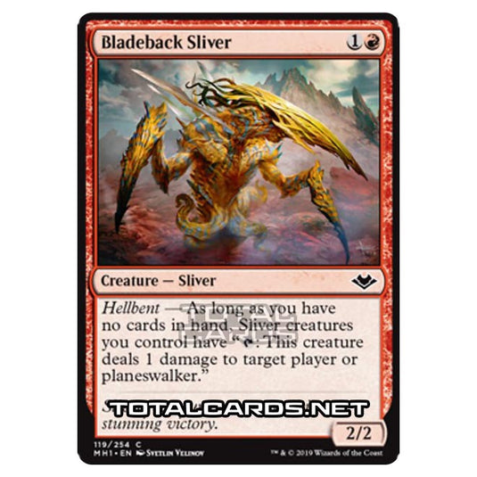 Magic The Gathering - Modern Horizons - Bladeback Sliver - 119/255