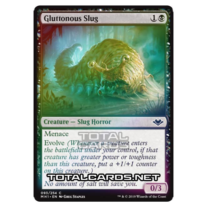 Magic The Gathering - Modern Horizons - Gluttonous Slug - 93/255 (Foil Magic The Gathering - Modern Horizons - Gluttonous Slug - 93/255 (Foil