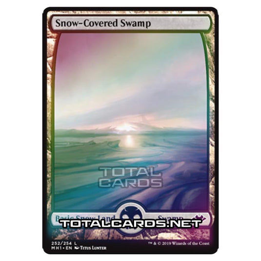 Magic The Gathering - Modern Horizons - Snow-Covered Swamp - 252/255 (Foil)