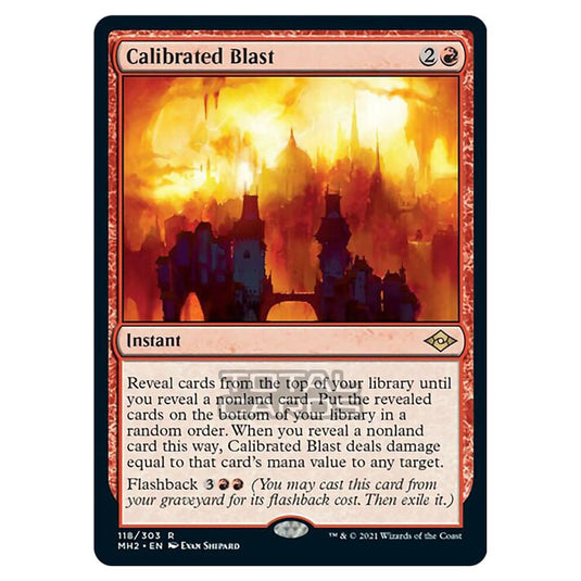 Magic The Gathering - Modern Horizons 2 - Calibrated Blast - 118/303