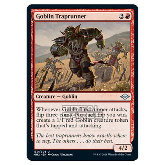 Magic The Gathering - Modern Horizons 2 - Goblin Traprunner - 130/303