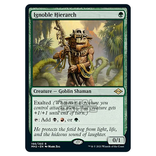 Magic The Gathering - Modern Horizons 2 - Ignoble Hierarch - 166/303