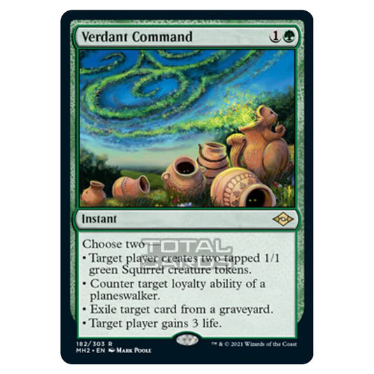 Magic The Gathering - Modern Horizons 2 - Verdant Command - 182/303