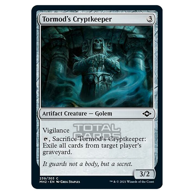 Magic The Gathering - Modern Horizons 2 - Tormod's Cryptkeeper - 239/3 Magic The Gathering - Modern Horizons 2 - Tormod's Cryptkeeper - 239/3