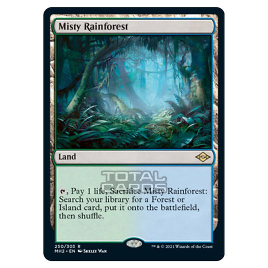 Magic The Gathering - Modern Horizons 2 - Misty Rainforest - 250/303