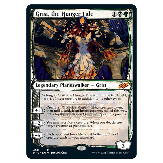 mtg grist the hunger tide commander deck Can be used as a in Magic Gathering? then mill a card 1x MTG - Grist, the