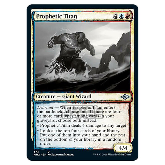 Magic The Gathering - Modern Horizons 2 - Prophetic Titan - 373/303
