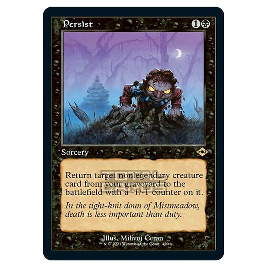 Magic The Gathering - Modern Horizons 2 - Persist - 400/303