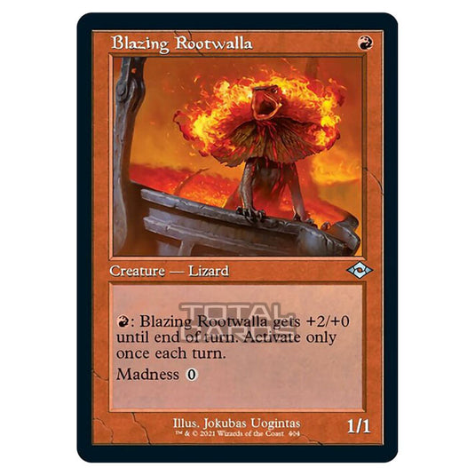 Magic The Gathering - Modern Horizons 2 - Blazing Rootwalla - 404/303