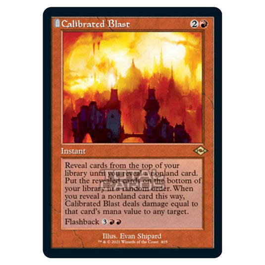 Magic The Gathering - Modern Horizons 2 - Calibrated Blast - 405/303