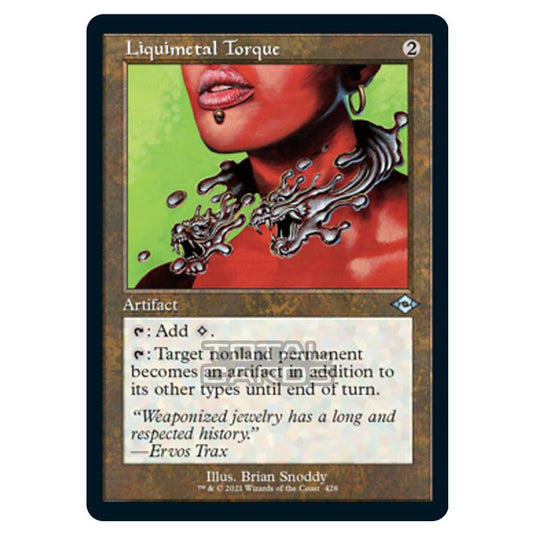 Magic The Gathering - Modern Horizons 2 - Liquimetal Torque - 428/303