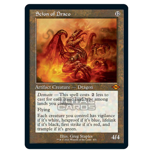 Magic The Gathering - Modern Horizons 2 - Scion of Draco - 431/303