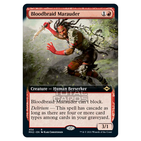 Magic The Gathering - Modern Horizons 2 - Bloodbraid Marauder - 454/303