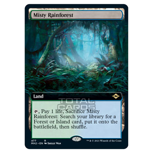 Magic The Gathering - Modern Horizons 2 - Misty Rainforest - 477/303