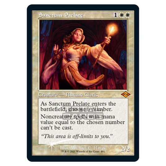 Magic The Gathering - Modern Horizons 2 - Sanctum Prelate - 491/303