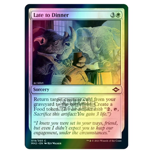 Magic The Gathering - Modern Horizons 2 - Late to Dinner - 19/303 (Foil)