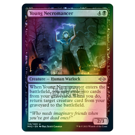 Magic The Gathering - Modern Horizons 2 - Young Necromancer - 110/303 (Foil)