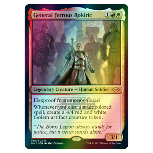 Magic The Gathering - Modern Horizons 2 - General Ferrous Rokiric - 198/303 (Foil)