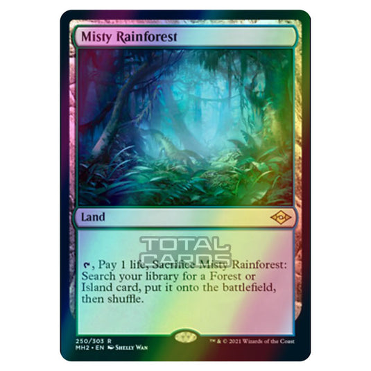 Magic The Gathering - Modern Horizons 2 - Misty Rainforest - 250/303 (Foil)