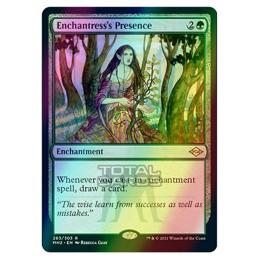 Magic The Gathering - Modern Horizons 2 - Enchantress's Presence - 283/303 (Etched Foil)