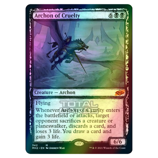 Magic The Gathering - Modern Horizons 2 - Archon of Cruelty - 342/303 (Foil)
