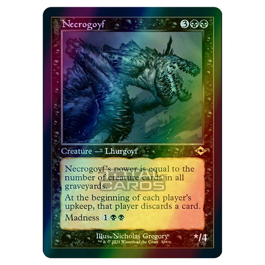 Magic The Gathering - Modern Horizons 2 - Necrogoyf - 398/303 (Etched Foil)