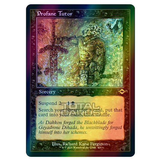 Magic The Gathering - Modern Horizons 2 - Profane Tutor - 401/303 (Etched Foil)