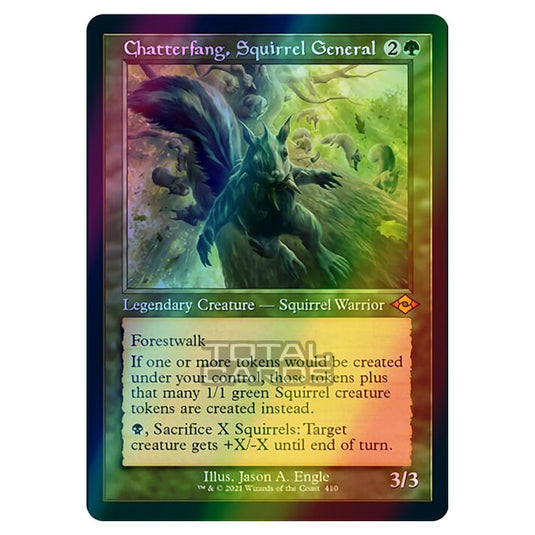 Magic The Gathering - Modern Horizons 2 - Chatterfang, Squirrel General - 410/303 (Foil)