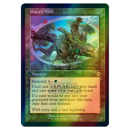 Magic The Gathering - Modern Horizons 2 - Gaea's Will - 412/303 (Etched Foil)