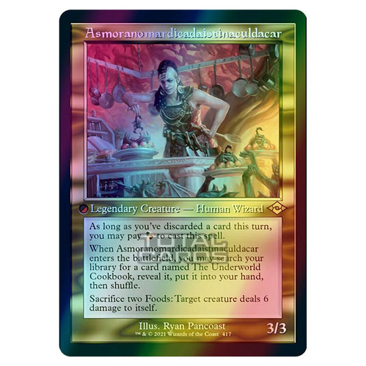Magic The Gathering - Modern Horizons 2 - Asmoranomardicadaistinaculdacar - 417/303 (Etched Foil)