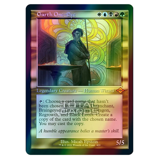 Magic The Gathering - Modern Horizons 2 - Garth One-Eye - 420/303 (Etched Foil)