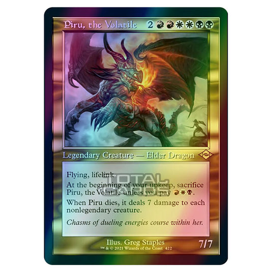 Magic The Gathering - Modern Horizons 2 - Piru, the Volatile - 422/303 (Etched Foil)