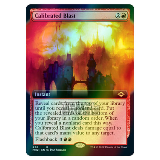 Magic The Gathering - Modern Horizons 2 - Calibrated Blast - 456/303 (Foil)