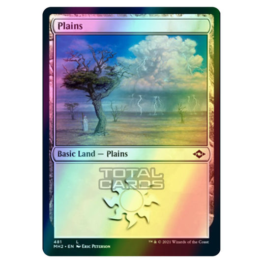 Magic The Gathering - Modern Horizons 2 - Plains - 481/303 (Etched Foil)