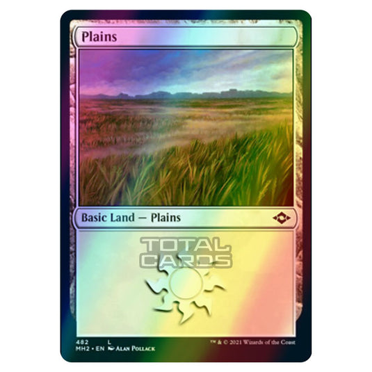 Magic The Gathering - Modern Horizons 2 - Plains - 482/303 (Etched Foil)