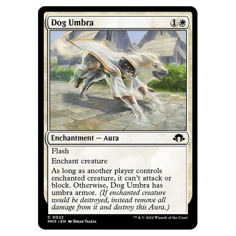 Magic The Gathering - Modern Horizons 3 - Dog Umbra - 0022 Magic The Gathering - Modern Horizons 3 - Dog Umbra - 0022