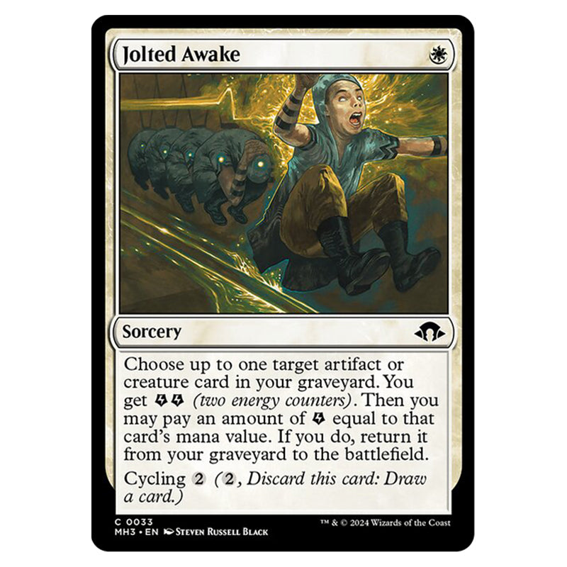 Magic The Gathering - Modern Horizons 3 - Jolted Awake - 0033 Magic The Gathering - Modern Horizons 3 - Jolted Awake - 0033