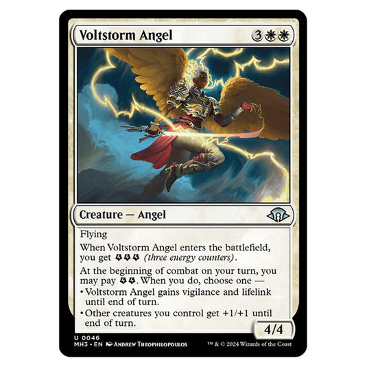 Magic The Gathering - Modern Horizons 3 - Voltstorm Angel - 0046